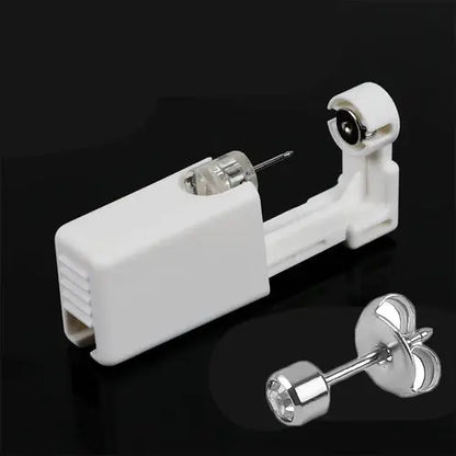 1-4Pcs Disposable Safe Painless Ear Piercing Tool, Healthy Sterile