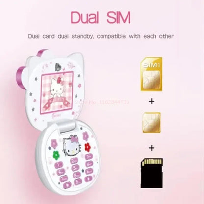 Kitty Flip Phone for Kids – The Purrrfect First Phone! Panda Toys Store