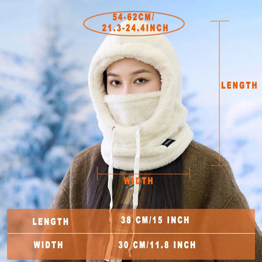 1 Pc Warm Balaclava for Women&Men,Winter Hats Sherpa Hood Ski Face AliExpress