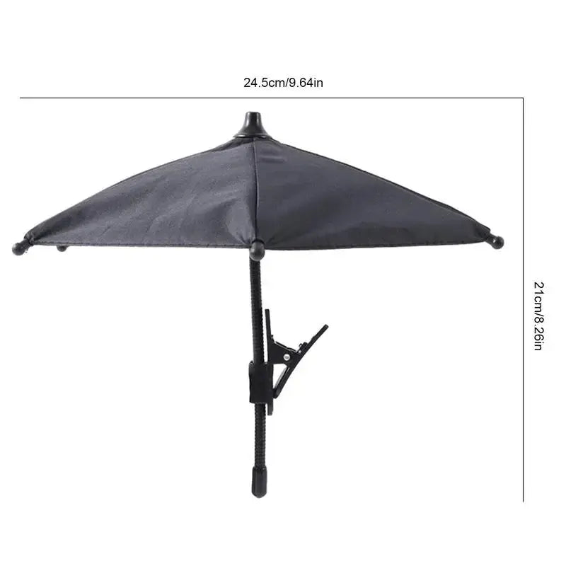 Phone Shade Umbrella Sun Shield Umbrella Phone Holder Adjustable