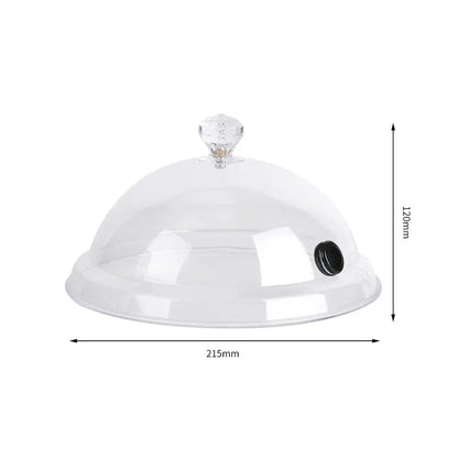 2024 New Home Smoking Dome Cover Kitchen Cooking Smoke Hood Acrylic