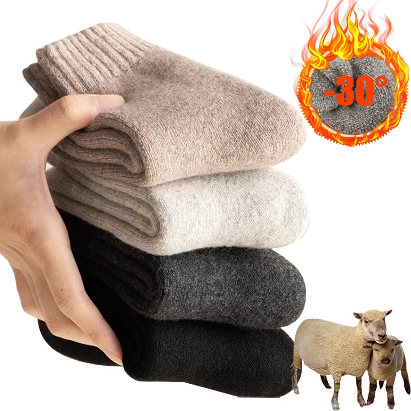 WoolWarmth™ Calcetines Premium Acogedores ❄️🧦