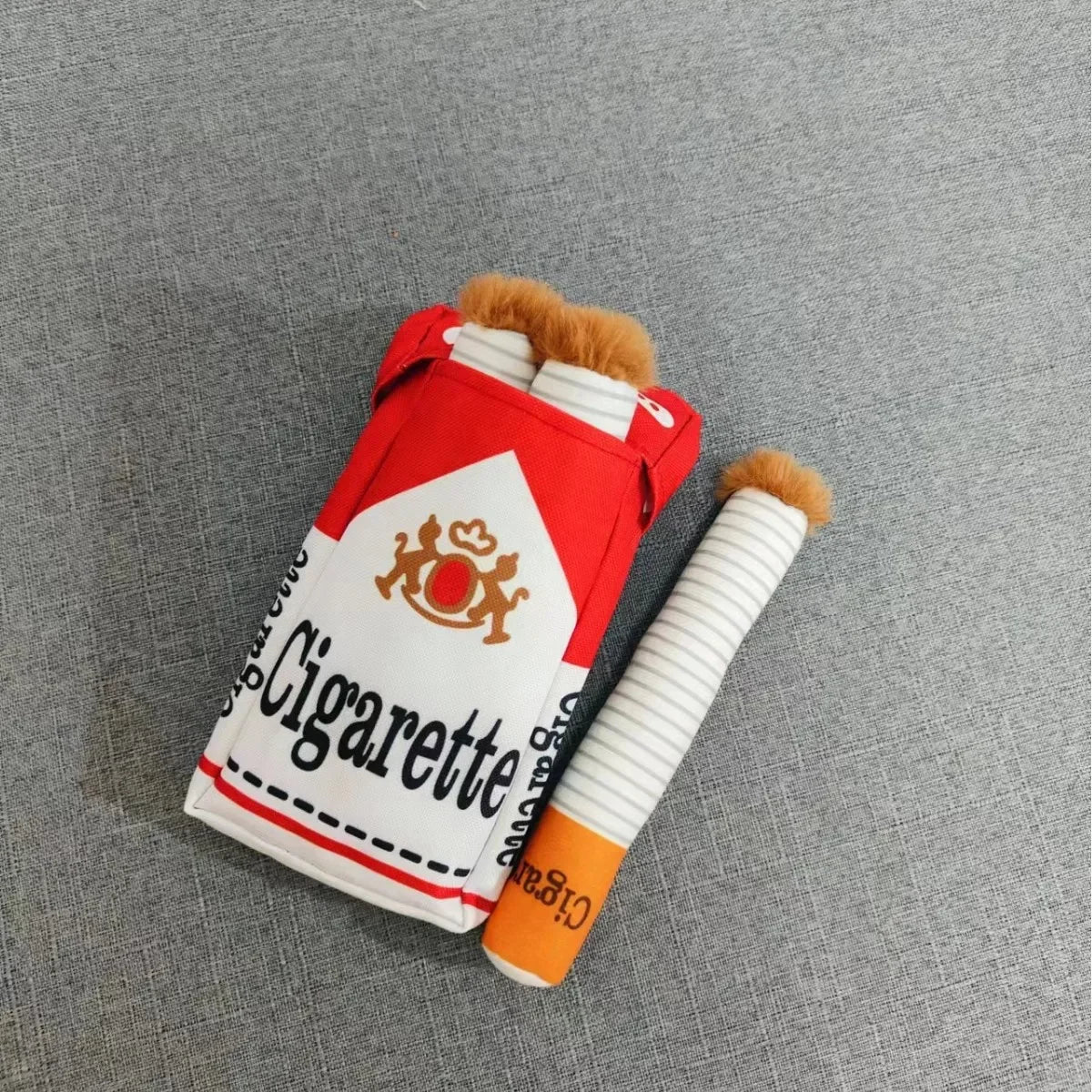 New dog sound toy, cigarette box, pet resistant to chewing, teeth