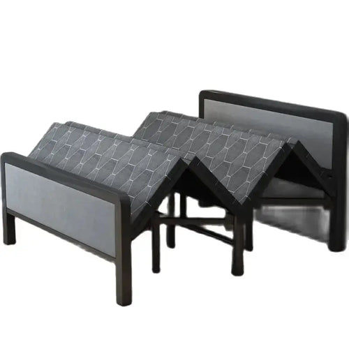 *Folding Bed Double Home Simple Rental House Noon Break Bed Office AliExpress