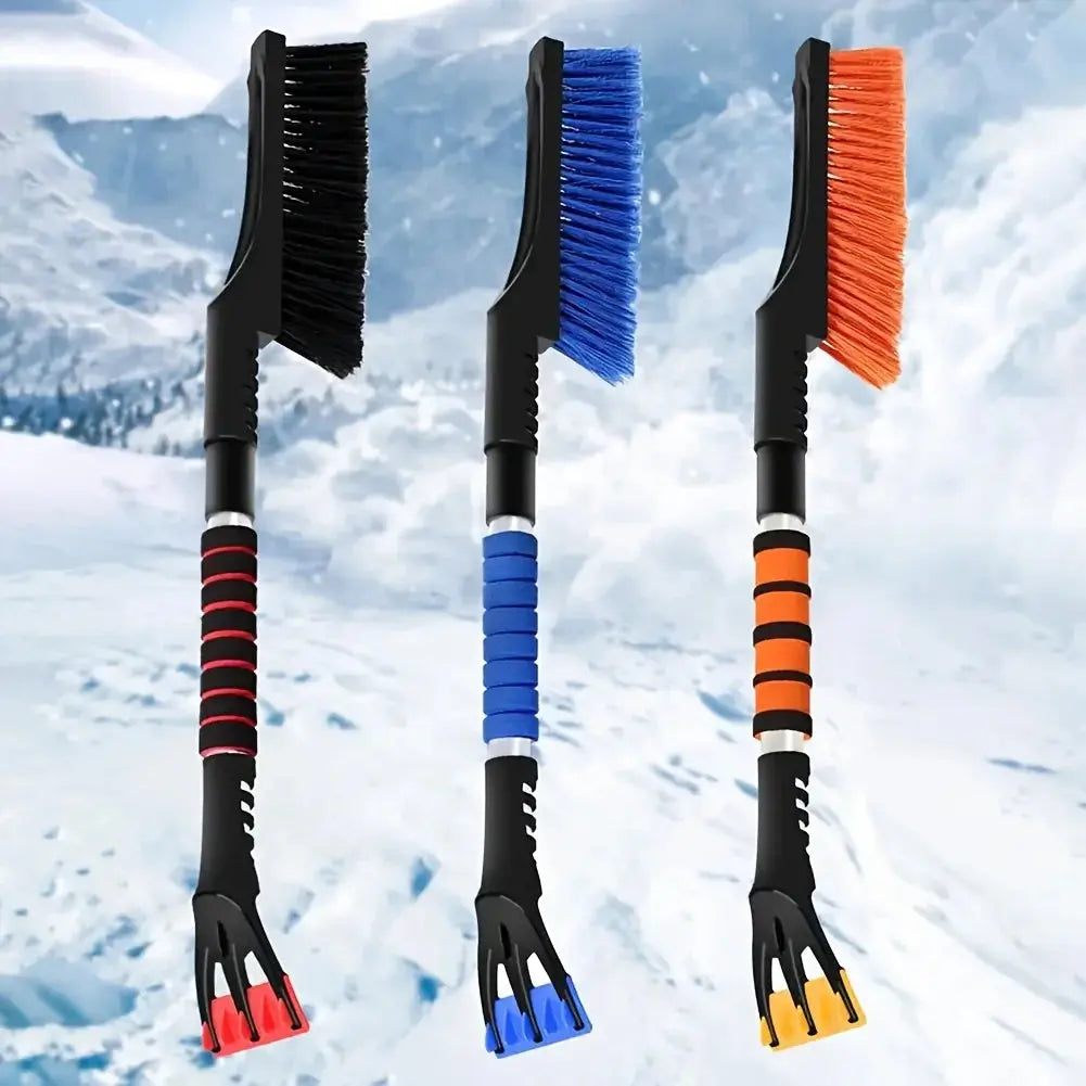 Portable Car Truck Snow Brush with Ice Sceaper Paint Protective Snow