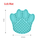 Fish Shape Silicone Lick Mat - Slow Feeding Food Bowl for Pets CDDMPET Official Store