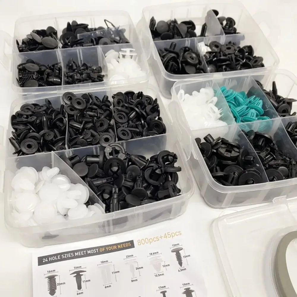 725-Piece Car Clip & Fastener Kit – Ultimate Removal & Replacement Tool! Car Speciality Supplies Store