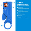 Stripping Pliers Decrustation Wire Cable Tools Stripper Stainless Steel  Hexagon Wrench Accessorie Insulated Electrical Straight