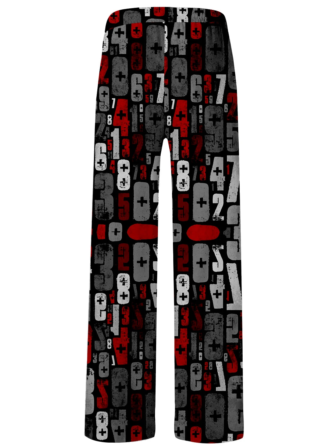 New 3D Digital Spring and Autumn Sleeper Pants for Summer Air Conditioning Room Thin Skin friendly Men's Sleeper Pants