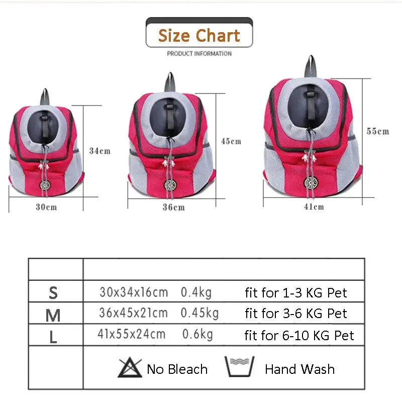 Pet Dog Carrier Backpack Puppy Carrier Front Pack for Small Medium AliExpress