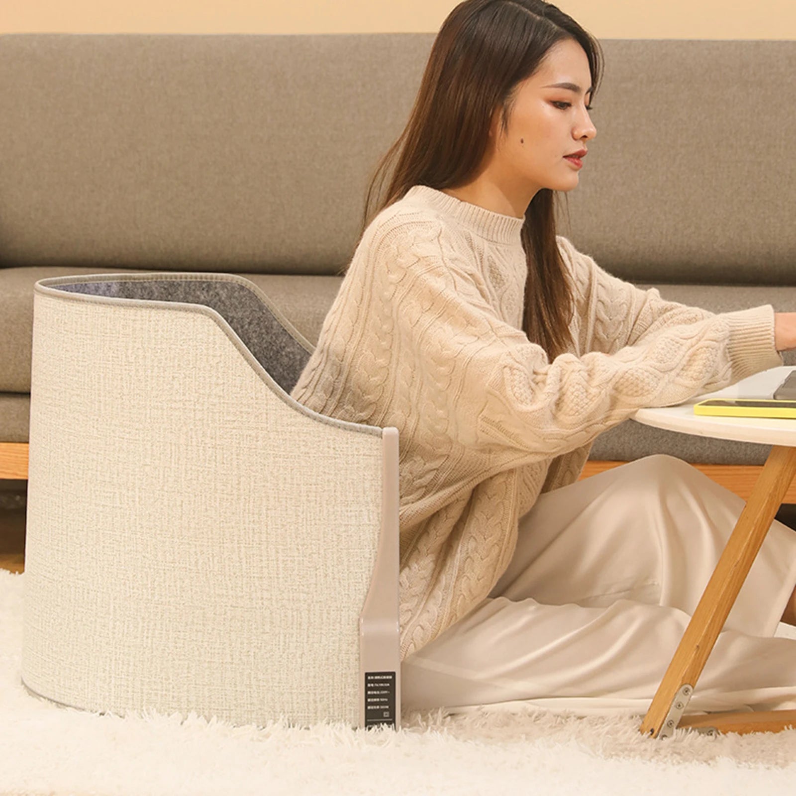 Foldable Electric Foot Warmer DIY Miracle Decoration