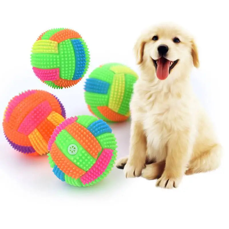 LAMGOOL Juguete de Pelota para Perro que Brilla en la Oscuridad