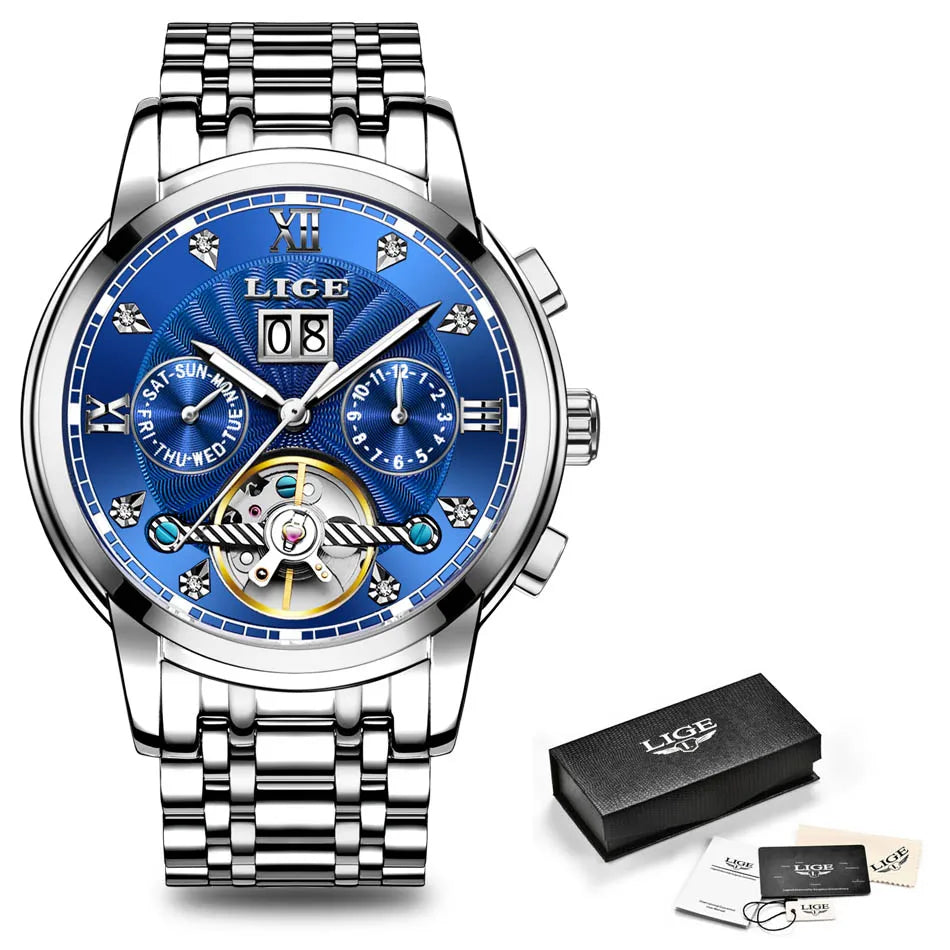 CrystalX Skeleton Men's Mechanical Watch South Bay Evans General Store