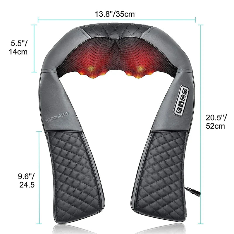 Medcursor Electric Neck And Back Massager Nekteck Store