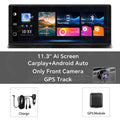 View details for K2 Pro 11.3" Car DVR 4K Camera Wireless Carplay Android auto Ai Screen