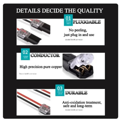 SnapWire™ Push Connector ⚡ — Fast, Secure Wire Connections