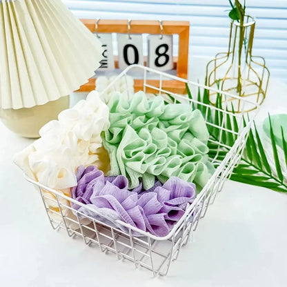 FoamGlow™ 2-in-1 Bath Sponge 🛁 — Deep Clean & Rich Lather