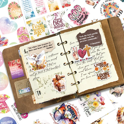 FaithWords™ Christian Verse Sticker Book ✝️📖