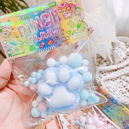 Cartoon Cat Paw Squishy Squeeze Toy Soft Mochi Toys Cute Slow Rebound AliExpress