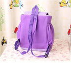 Dora Explorer Backpack Rescue Bag with Map,Pre-Kindergarten Toys Purple Christmas Gifts Stone's Store