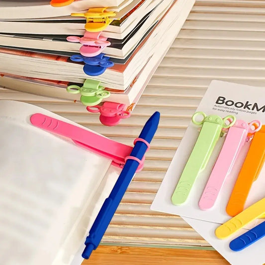 Adorable Silicone Elephant Bookmark - Cute Book Accessories