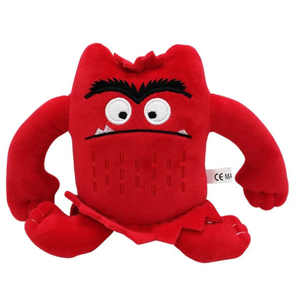 6 Colors The Color Monster Plush Toy Animal Soft Stuffed Dolls For Kids 1pcs/pack Stone's Store