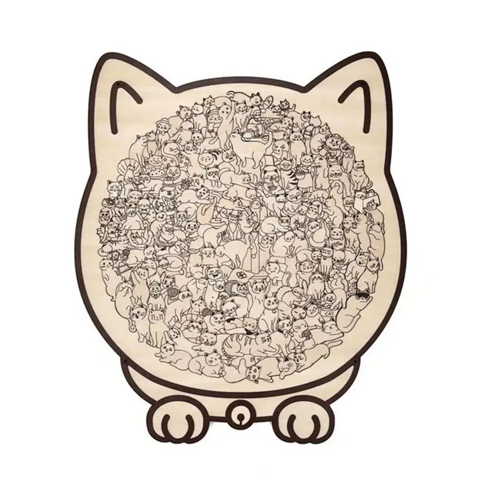 PurrfectMind™ – 135-Piece Calm Cat Puzzle 🐱