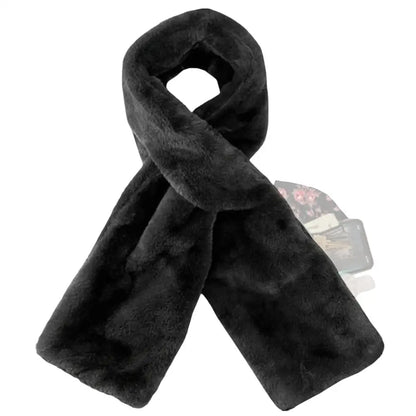 CozyVault™ Faux Fur Scarf 🧣✨