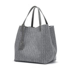 Fashionable Classic New Solid Color Outer Bag Women's Handbag Exquisite Craftsmanship Large Capacity Tote Bag HC Luxury Fashion Flagship Store Store