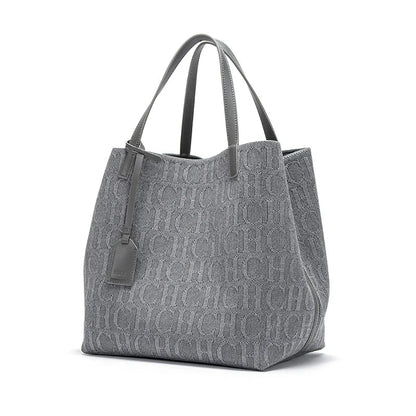 Fashionable Classic New Solid Color Outer Bag Women's Handbag Exquisite Craftsmanship Large Capacity Tote Bag HC Luxury Fashion Flagship Store Store
