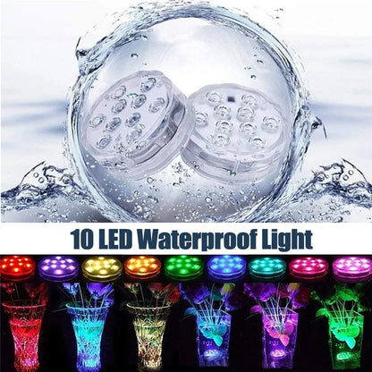 Glow Your Pool: Submersible LED Lights with RF Remote