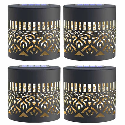 MandalaGlow™ Solar Light 🌙✨ — Stunning Patterns, Zero Wires