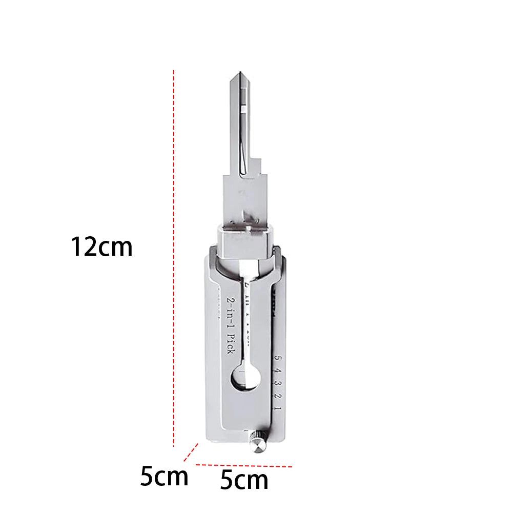 Desbloqueo fácil: Decodificador de llave de acero inoxidable