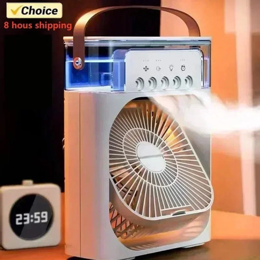 3 In 1 Portable Humidifier Fan Mini Air Conditioners 3C Digital Club Store