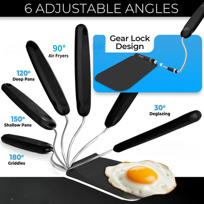 FlipServe™ Spatula 🍳 — Cook & Serve with Ease