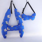 1 Set Cute Kid and Adult Car Sleeping Neck Head Support H-Shape Travel