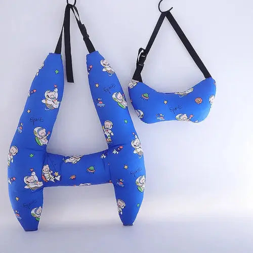 1 Set Cute Kid and Adult Car Sleeping Neck Head Support H-Shape Travel