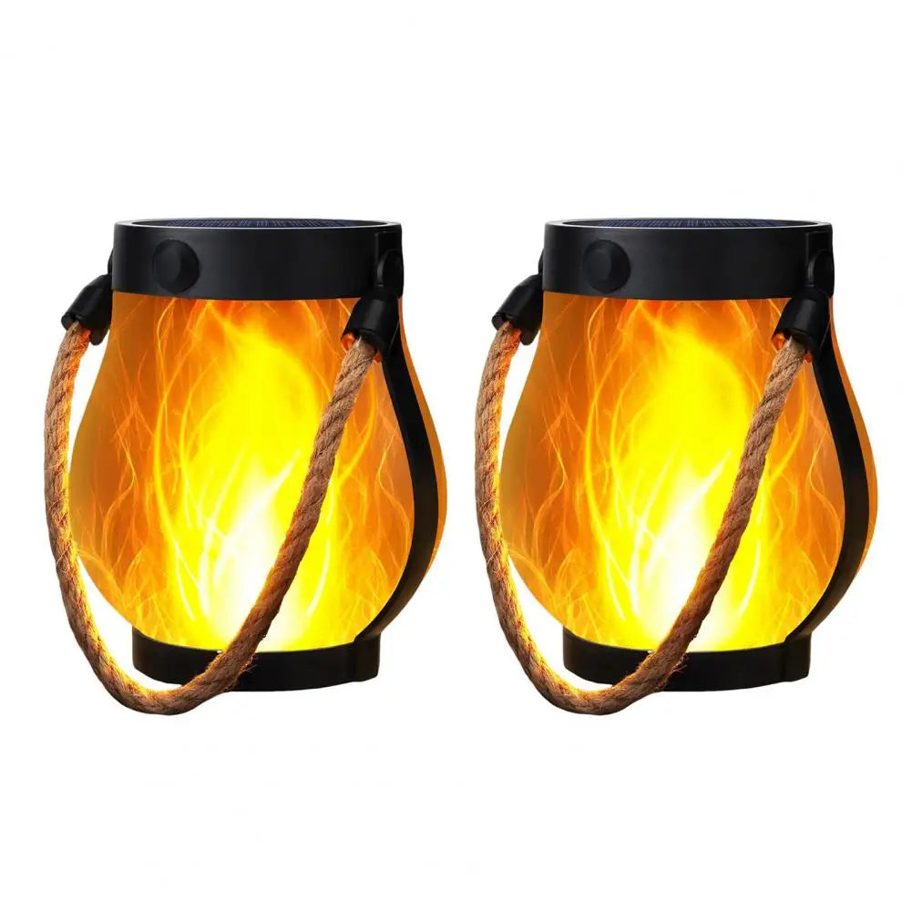 Farol de Llama Danzante – ¡Ambiente romántico y acogedor para tu patio!