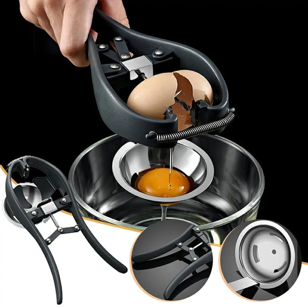 Manual Egg Tools Stainless Steel Egg Opener Scissors Eggshell Cracker Topper Eggs Opener Separator Kitchen Tools Accessories Small household goods Store