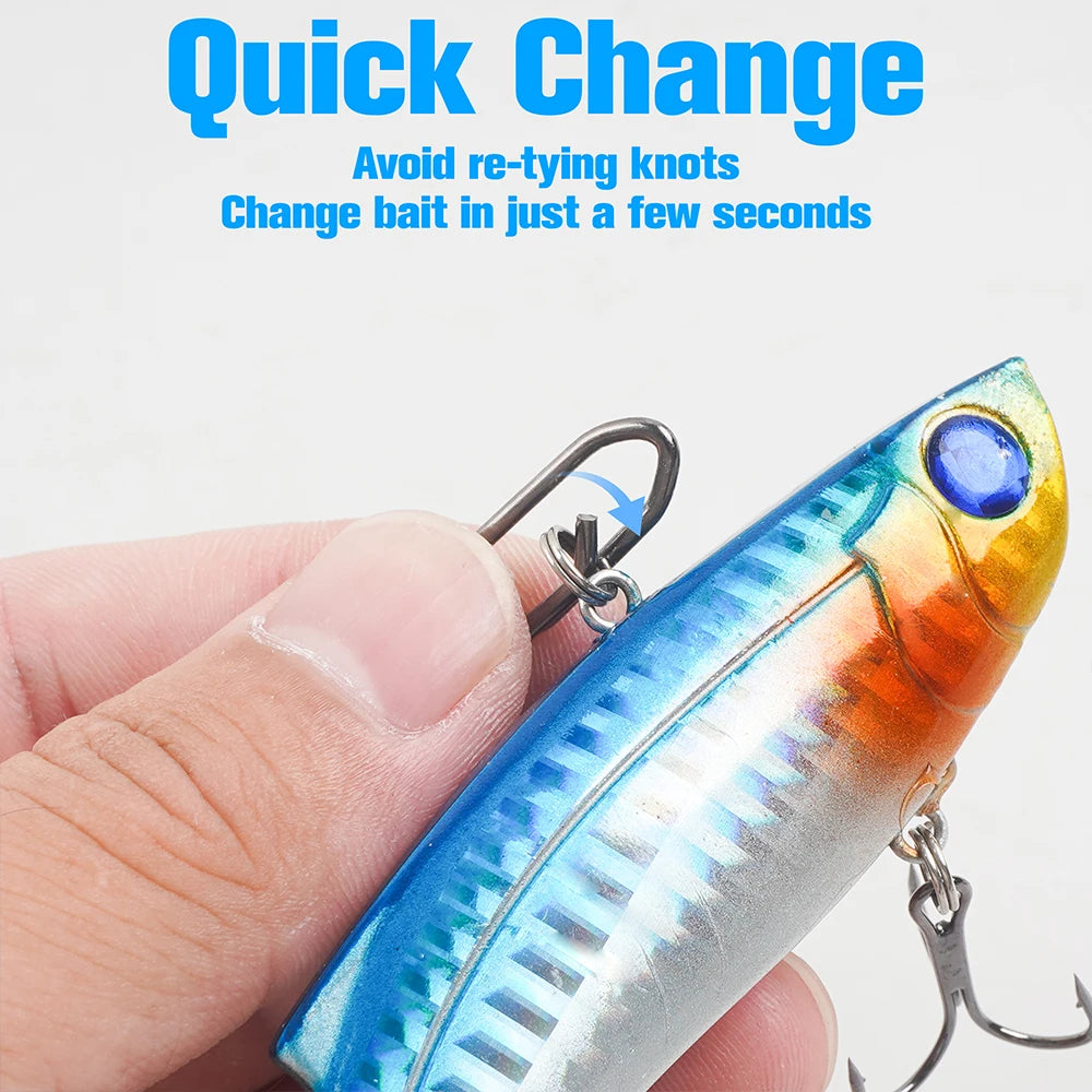 QuickSnap™ Fishing Clips – Fast Lure Changes, Zero Hassle