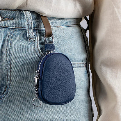 Xajzpa  New Leather Coin Purse Small Women Change Wallet Personalize Mini Key Ring Pouch earphone Storage Bag girls Gift cicicuff Official Store