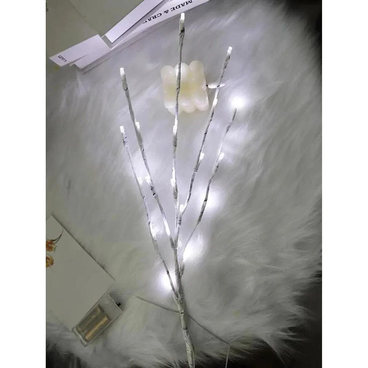 Birch Branch LED Festive Battery Operated Twig Outdoor Christmas Lights Stone's Store