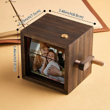 Cherish Forever: Personalized Memorial Flip Book Frame