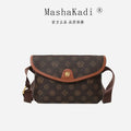Bolso tote elegante inspirado en diseñador para mujer, bandolera de piel de lujo, bolso de hombro para mujer