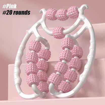 Newest 20 Wheel Annular Leg Clamp Massager Anti-cellulite Massager AliExpress