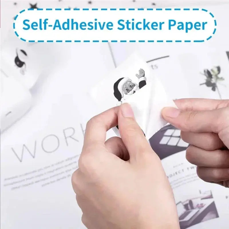 Thermal Paper MINI Printing Self-adhesive Label Sticker For Mini AliExpress