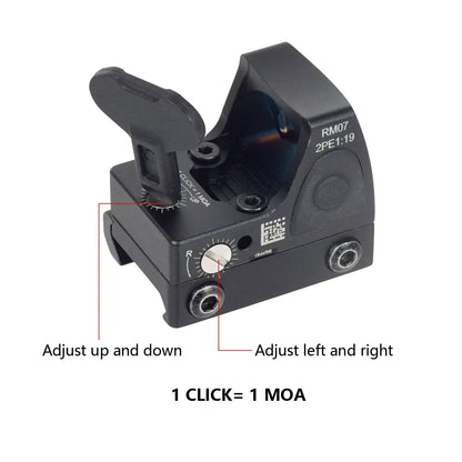 Mini RMR Red Dot Sight Scope Fit 20mm Rail Shop1103572318 Store