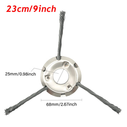 Weed Slayer: Durable Steel Trimmer Head