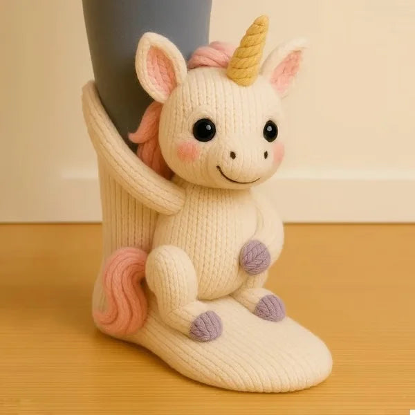 CozyCritter™ 3D Knit Animal Socks 🧦🐾
