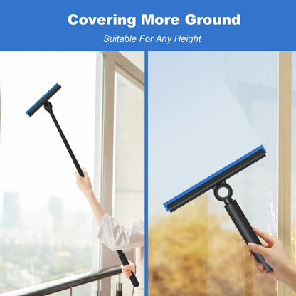 EHOMGUI Telescopic Shower Squeegee for Glass Door Wiper Scraper AliExpress